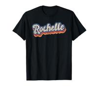 Rochelle Personalized Name Shirt Custom Lettering 70's T-Shirt