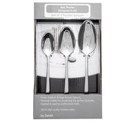Rocher Chef Professional Catering Spoons Set of 3, Small, Medium and Large, 18/10 Rocher Spoons, Stainless Steel, Perfect for Producing a Rochelle and One Handed Quenelle Spoon Set