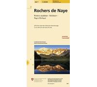 Rochers de Naye (262T) (1/50 Hiking Maps)