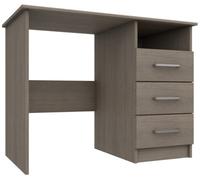 Rochester 3 Drawer Dressing Table - Grey Oak On Express Delivery And Ready Assembled