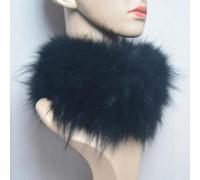 ROCILA Fox Fur Scarf Fur Headband Women Winter Ring Fox Fur Scarves Luxury Neck Warmer Good Elastic