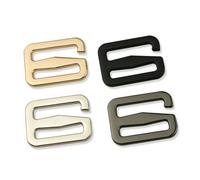 ROCILB 10Pcs 25mm G Hook Buckle Adjustable Webbing Buckle Metal Bag Buckle Strap Adjust