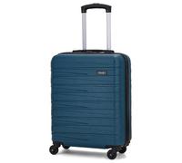 Rock 4 Wheel Hard Suitcase - Small, Teal