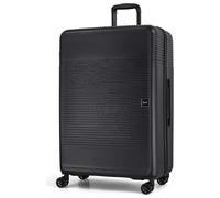 Rock 8 Wheel Hard Suitcase - Large, Black
