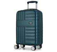 Rock 8 Wheel Hard Suitcase - Small, Blue