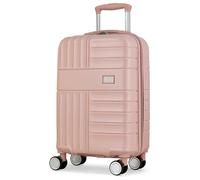 Rock 8 Wheel Hard Suitcase - Small, Pink