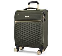 Rock 8 Wheel Soft Suitcase - Small, Khaki