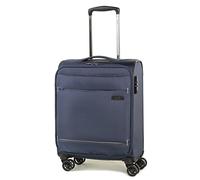 Rock 83cm Deluxe-Lite Super Lightweight Expanding 8 Wheel Spinner Luggage Navy Large