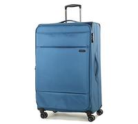 Rock 83cm Deluxe-Lite Super Lightweight Expanding 8 Wheel Spinner Luggage Teal Large