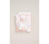 Rock a Bye Baby 3 Pack Hooded Baby Towels in Pink Rock a Bye Baby Pink