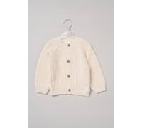 Rock a Bye Baby Born in 2026 Knitted Cardigan in Cream | Size: 6-12 m Rock a Bye Baby Cream 6-12 m
