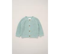 Rock a Bye Baby Boy's Cardigan with Embroidery Back Detail in Blue | Size: 6-12 m Rock a Bye Baby Blue 6-12 m