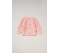 Rock a Bye Baby Girl's Cardigan with Embroidery Back Detail in Dusty Pink | Size: 6-12 m Rock a Bye Baby Dusty Pink 6-12 m