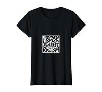 Rock Against Racism - Square Logo T-Shirt, Women, Black, Large