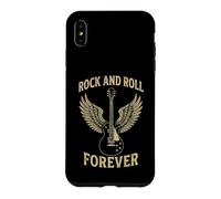 Rock And Roll Forever Winged Electric Guitar Vintage Case for iPhone XS Max