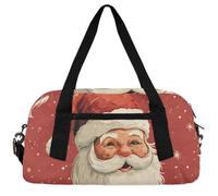 Rock and Roll Graffiti Kids Duffle Bag Boys Girls Small Sport Dance Gym Bag for Overnight Travel Weekender Carry On, Cute Christmas, 18.5"L x 9.4"W x 7.8"H