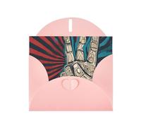 Rock And Roll Horizontal Full Single-Sided Printing Pearlescent Paper Birthday Halloween Christmas Halloween Birthday Party Holiday Greeting Card