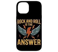 Rock And Roll Is The Answer Vintage Electric Guitar Punk Case for iPhone 14