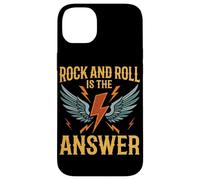 Rock And Roll Is The Answer Vintage Electric Guitar Punk Case for iPhone 14 Plus