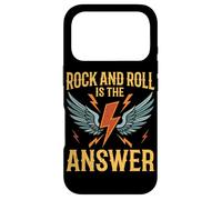 Rock And Roll Is The Answer Vintage Electric Guitar Punk Case for iPhone 17 Pro