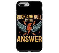 Rock And Roll Is The Answer Vintage Electric Guitar Punk Case for iPhone 7 Plus/8 Plus