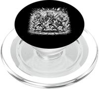 Rock And Roll Rats Guitarist Vintage Rock Music Concert PopSockets PopGrip for MagSafe