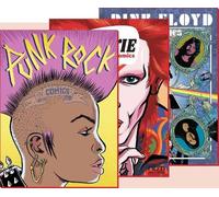 ROCK AND ROLL SET 2: DAVID BOWIE, PINK FLOYD, AND PUNK ROCK IN COMICS
