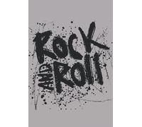 Rock and Roll: Vintage Grunge Rock and Roll Lined Notebook | Musicians Journal | Lyrics | Note Taking | Song Writing | Diary