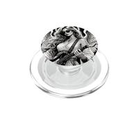 Rock Angel Guitarist Music Design PopSockets PopGrip for MagSafe