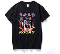 Rock ASAP Rocky Men T-Shirt Casual Unisex Black Tee M