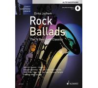 Rock Ballads: Alto Saxophone and Piano: The 14 Best Roc - German Language Sheet