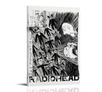 Rock Band Radio-head Art Posters for Room Aesthetic Canvas Wall Art Bedroom Decor20x30inch(50x75cm)