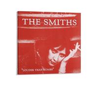 Rock Band The-Smiths Vintage Music Album Cover Poster (3) Wall Art Poster Scroll Canvas Painting Picture Living Room Decor Home 24x24inch(60x60cm)