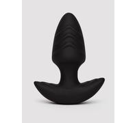 Rock Bottom Vibrating Rotating Butt Plug - Black Black