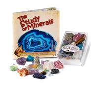Rock Box - Unique Genuine Mineral Collection with Study of Minerals Educational Booklet