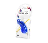 NINTENDO Wii & U NUNCHUCK Clear Blue BRAND NEW Remote Game Control Stick Nunchuk
