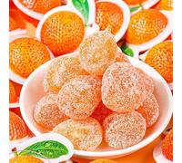 Rock Candy Kumquat（100g/500g/1000g) Preserved Fruit,Sweets,Healthy Snacks,Kumquat,Fruit & Chewy,Dried Fruit,Delicious Snack Gifts,Desserts,Dim Sum,Wedding Candies (250g)