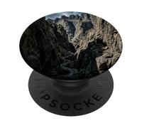 Rock Canyon Cliff Pass Mountain Ravine Trail PopSockets Adhesive PopGrip