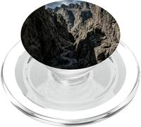 Rock Canyon Cliff Pass Mountain Ravine Trail PopSockets PopGrip for MagSafe