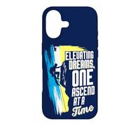 Rock Climber Elevating Dreams One Ascend At A Time Climbing Case for iPhone 17