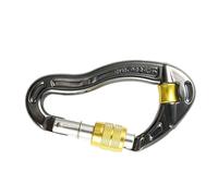 Rock Climbing Carabiners - Heavy Duty Safety Clip, Locking Alloy Carabinator Equipment | Climbing Connector Outdoor Rope Access, Hiking Adventure