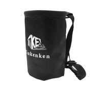 Rock Climbing Chalk Bag - Drawstring Bucket Bag | Leakproof Magnesia Sack | With Carabiner For Weight Lifting Gym Bouldering Designed To Effectively Prevent Accidental Leakage Of Magnesium Powder