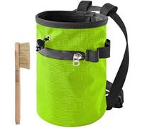 Rock Climbing Chalk Bag With Brush Magnesia Pouches Bouldering Chalk Bucket Storage Bag For Weight Liftings Climbing Waterproofs With Brush & Zippers Pockets