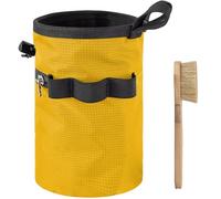Rock Climbing Chalk Bag With Brush & Zippers Pockets Adjustable Bouldering Chalk Bag Bucket For Gym Climbing Gymnastic Magnesia Powder