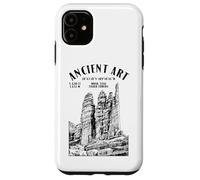 Rock Climbing Climber Ancient Art Fisher Towers Location Case for iPhone 11