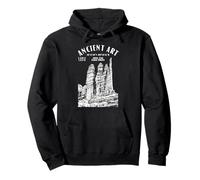 Rock Climbing Climber Ancient Art Fisher Towers Location Pullover Hoodie
