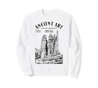 Rock Climbing Climber Ancient Art Fisher Towers Location Sweatshirt