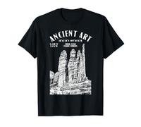 Rock Climbing Climber Ancient Art Fisher Towers Location T-Shirt
