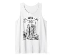 Rock Climbing Climber Ancient Art Fisher Towers Location Tank Top