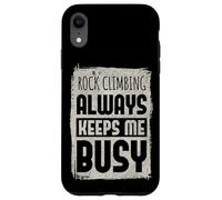 Rock Climbing Climber Bouldering Crag Lovers Outdoor Case for iPhone XR